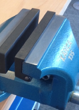 Kunstfaser-Schutzbacke für Scheidt-Parallelschraubstock 150 mm Backenbreite