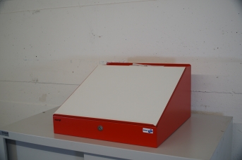 Schreibpultaufsatz RAL 3000 rot