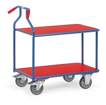 Optiliner-Tischwagen 3601  blau/rot