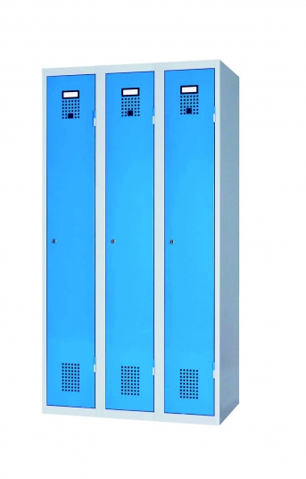 Stahlblech-Garderobenschrank 1500 mm hoch