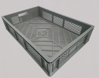 Eurokasten 600 x 400 x 120 mm, Wände und Boden durchbrochen