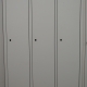 Garderobenschrank mit 3 Abteilen