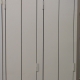 Raumspar-Garderobenschrank in Z-Form mit 4 Abteile