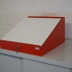 Schreibpultaufsatz RAL 3000 rot