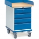 Rollschrank mit Arbeitsplatte 2446