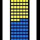 Kleinteile-Materialschrank SK 4-2 mit Tür und 90 Kästen MK