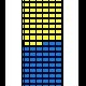 Kleinteile-Materialschrank HK 4-2 mit Tür und 114 Kästen MK