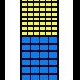 Kleinteile-Materialschrank HK 4-4 mit Tür und 82 Kästen MK