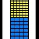 Kleinteile-Materialschrank HK 4-4 mit Tür und 82 Kästen MK