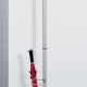 Rundgarderobe mit Schirmhalter alusilber