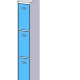 Fächerschrank / Schließfachschrank mit 3 Türen