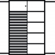 Kombi-Flügeltürenschrank 1950x1200x500 mm mit 4 Böden, 16 Schubladen, 1 Schließfach