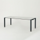 Systemschreibtisch ARCOS 2000x800 mm mit Quadratrohrfüßen