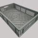 Eurokasten 600 x 400 x 120 mm, Wände und Boden durchbrochen